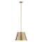 Z-Lite Lilly Pendant, 1-Light, 18 In.W x 13.5 In.H, Rubbed Brass/Rubbed Brass 2307-18RB - alternate 1